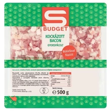 S-BUDGET KOCKÁZOTT BACON 500 G