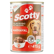 SCOTTY KUTYAELEDEL KONZERV MARHA 415G