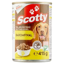 SCOTTY KUTYAELEDEL KONZERV BAROMFI 415G