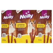 NELLY JUTALOMFALAT 10X5G CSÍRKÉVEL ÉS MÁJJAL