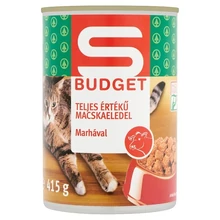 S-BUDGET MACSKAELEDEL KONZERV MARHA 415G