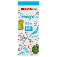 SPAR UHT FŐZŐTEJSZÍN 10% 180 ML