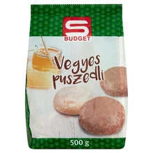 S-BUDGET VEGYES MÉZES JELLEGŰ PUSZEDLI 500G