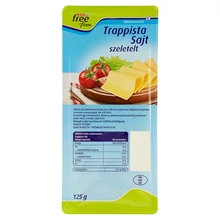SPAR FREE FROM LAKTÓZMENTES, SZELETELT TRAPPISTA SAJT 125 G