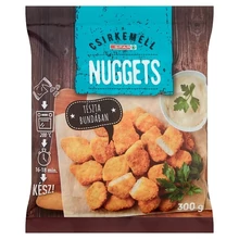 SPAR CSIRKE NUGGETS TÉSZTA BUNDÁBAN 300G