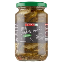 SPAR BBQ SZELETELT UBORKA HULLÁMOS 200G