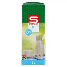 S-BUDGET UHT TEJ 1,5% 1L