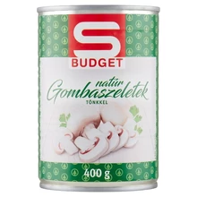 S-BUDGET NATÚR GOMBASZELETEK TÖNKKEL 210G
