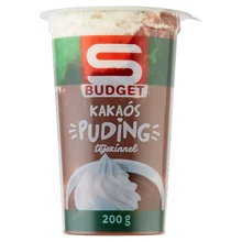 S-BUDGET KAKAÓS PUDING TEJSZÍNNEL 200 G