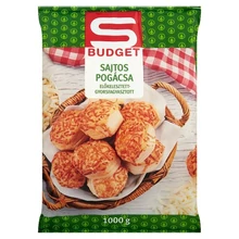 S-BUDGET SAJTOS POGÁCSA GYORSFAGYASZTOTT 1KG