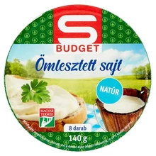 S-BUDGET ÖMLESZTETT CIKK SAJT NATÚR 140G