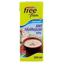 SPAR FREE FROM UHT LAKTÓZMENTES FŐZŐTEJSZÍN 10% 200 ML