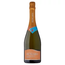 Hungaria Irsai Olivér Doux palackban erjesztett édes fehér minőségi pezsgő 11% 0,75 l