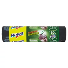 HEWA MAGNUM SZEMETESZSÁK ÖNZÁRÓ SZALAGGAL 60 L 10 DB