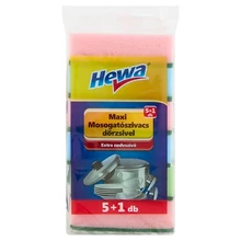 HEWA MAXI MOSOGATÓSZIVACS DÖRZSIVEL 6 DB