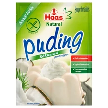 HAAS NATURAL KÓKUSZÍZŰ PUDINGPOR 40G