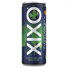 XIXO KAKTUSZFÜGE-, KIWI- ÉS TUTTIFRUTTIÍZŰ KOFFEINMENTES SZÉNSAVAS ÜDÍTŐITAL 250 ML 