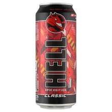 HELL Epic Edition Classic tuttifruttíizü, koffeintartalmú, szénsavas, alkoholmentes ital 500 ml