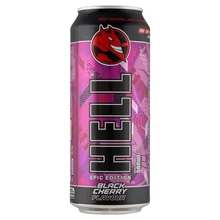 HELL Epic Edition fekete cseresznye- és tuttifruttiizű koffeintartalmú szénsavas ital 500 ml