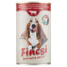 FINCSI KUTYAELEDEL KONZERV MARHA 1240G