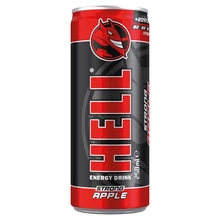 HELL STRONG APPLE KOFFEINTARTALMÚ ENERGIAITAL 250ML