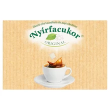 NYÍRFACUKOR ORIGINAL KOCKA ÉTKEZÉSI CÉLRA HASZNÁLHATÓ XILIT ALAPÚ ASZTALI ÉDESÍTŐSZER 72 DB 188 G