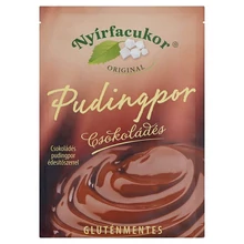 NYÍRFACUKOR ORIGINAL GLUTÉNMENTES CSOKOLÁDÉS PUDINGPOR ÉDESÍTŐSZERREL 75 G