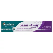 HIMALAYA GUM EXPERT STAIN-AWAY FOLTELTÁVOLÍTÓ FEHÉRÍTŐ GYÓGYNÖVÉNYES FOGKRÉM 75 ML