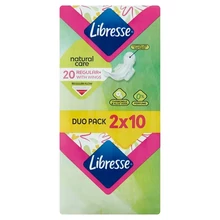 LIBRESSE REGULAR+ NATURAL CARE SZÁRNYAS EGÉSZSÉGÜGYI BETÉT 20 DB