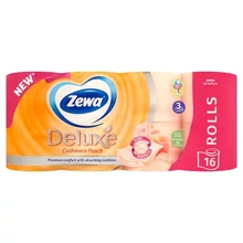 ZEWA DELUXE CASHMERE PEACH TOALETTPAPÍR 3 RÉTEGŰ 16 TEKERCS