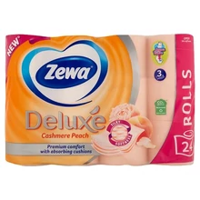 ZEWA DELUXE CASHMERE PEACH TOALETTPAPÍR 3 RÉTEGŰ 24 TEKERCS