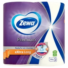 ZEWA PREMIUM EXTRA LONG HÁZTARTÁSI PAPÍRTÖRLŐ 2 RÉTEGŰ 2 TEKERCS