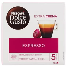 NESCAFÉ DOLCE GUSTO ESPRESSO KÁVÉKAPSZULA 16 DB/16 CSÉSZE 88 G