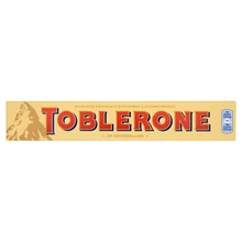 TOBLERONE SVÁJCI TEJCSOKOLÁDÉ MÉZZEL ÉS MANDULÁVAL 100G