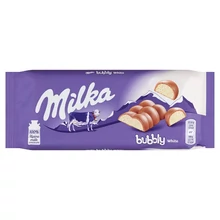 MILKA BUBBLE FEHÉR CSOKOLÁDÉ 95G