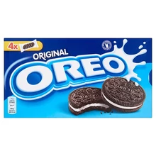 OREO ORIGINAL VANÍLIA ÍZŰ TÖLTELÉKKEL TÖLTÖTT KAKAÓS KEKSZ 176 G
