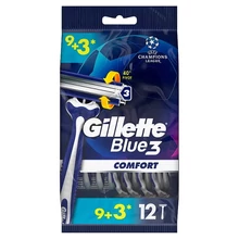 GILLETTE BLUE3 COMFORT ELDOBHATÓ FÉRFI BOROTVA, 9+3 DARAB