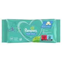 PAMPERS FRESH CLEAN NEDVES TÖRLŐKENDŐ, 1 CSOMAG = 52 DB