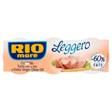 RIO MARE LEGGERO TONHALDARAB EXTRA SZŰZ OLÍVAOLAJBAN 3 X 60 G