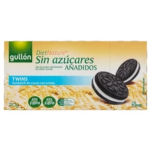 GULLÓN DIETNATURE KAKAÓS KEKSZ KRÉM TÖLTELÉKKEL, ÉDESÍTŐSZERREL 5 X 42 G (210 G)