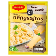 MAGGI FINOM FALATOK TÉSZTA NÉGYSAJTOS SZÓSSZAL 146 G