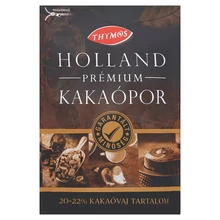 THYMOS HOLLAND PRÉMIUM KAKAÓ 20-22% KAKAÓVAJ TARTALOM 100G