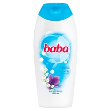 BABA GYÖNGYVIRÁG ÉS VIOLA KÉNYEZTETŐ TUSFÜRDŐ 400 ML