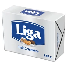 LIGA LAKTÓZMENTES CSÖKKENTETT ZSÍRTARTALMÚ MARGARIN 250 G