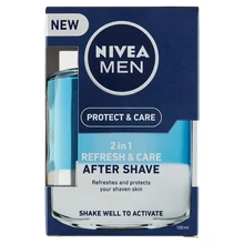 NIVEA MEN PROTECT & CARE 2 IN 1 FRISSÍTŐ ÉS ÁPOLÓ AFTER SHAVE LOTION 100 ML