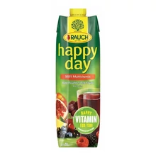 HAPPY DAY PIROS MULTIVITAMIN GYÜMÖLCSLÉ 1L