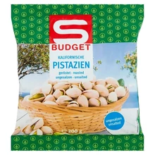 S-BUDGET PÖRKÖLT, SÓTLAN PISZTÁCIA 200 G