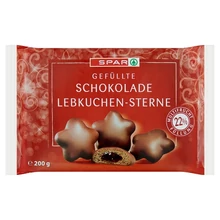 SPAR ÉTCSOKOLÁDÉVAL BEVONT PUSZEDLI GYÜMÖLCSÖS TÖLTELÉKKEL 200G