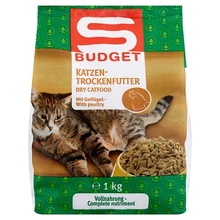 S-BUDGET MACSKAELEDEL 1KG