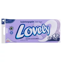 LOVELY TOALETTPAPÍR 3 RÉTEGŰ 10 TEKERCS